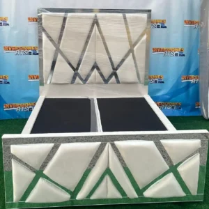 Cama 2 Plazas de Lujo con Doble Respaldo – Modelo ALI
