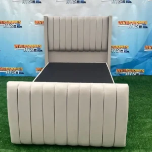 Cama Plaza y Media Baúl – Modelo Tabular Doble Respaldo