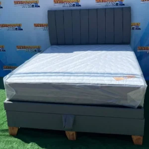 Cama 2 Plazas con Baúl – Modelo Tabular