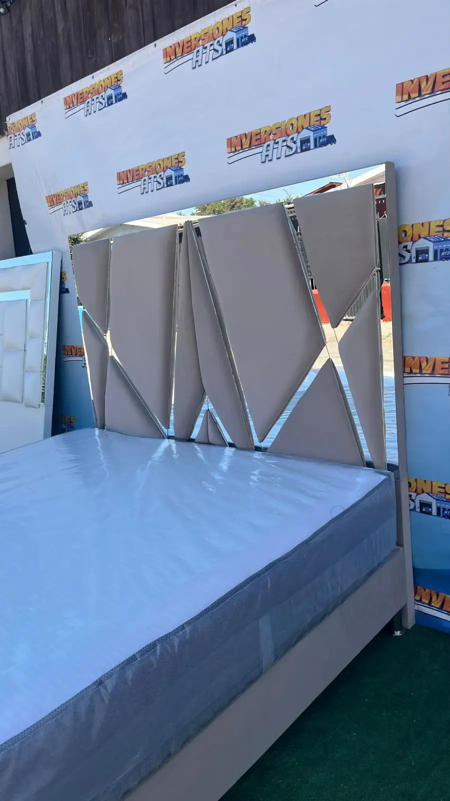 Cama King de Lujo con Doble Respaldo – Modelo ALI - Imagen 2