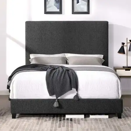 Cama 2 Plazas – Modelo Liso Estilo clásico