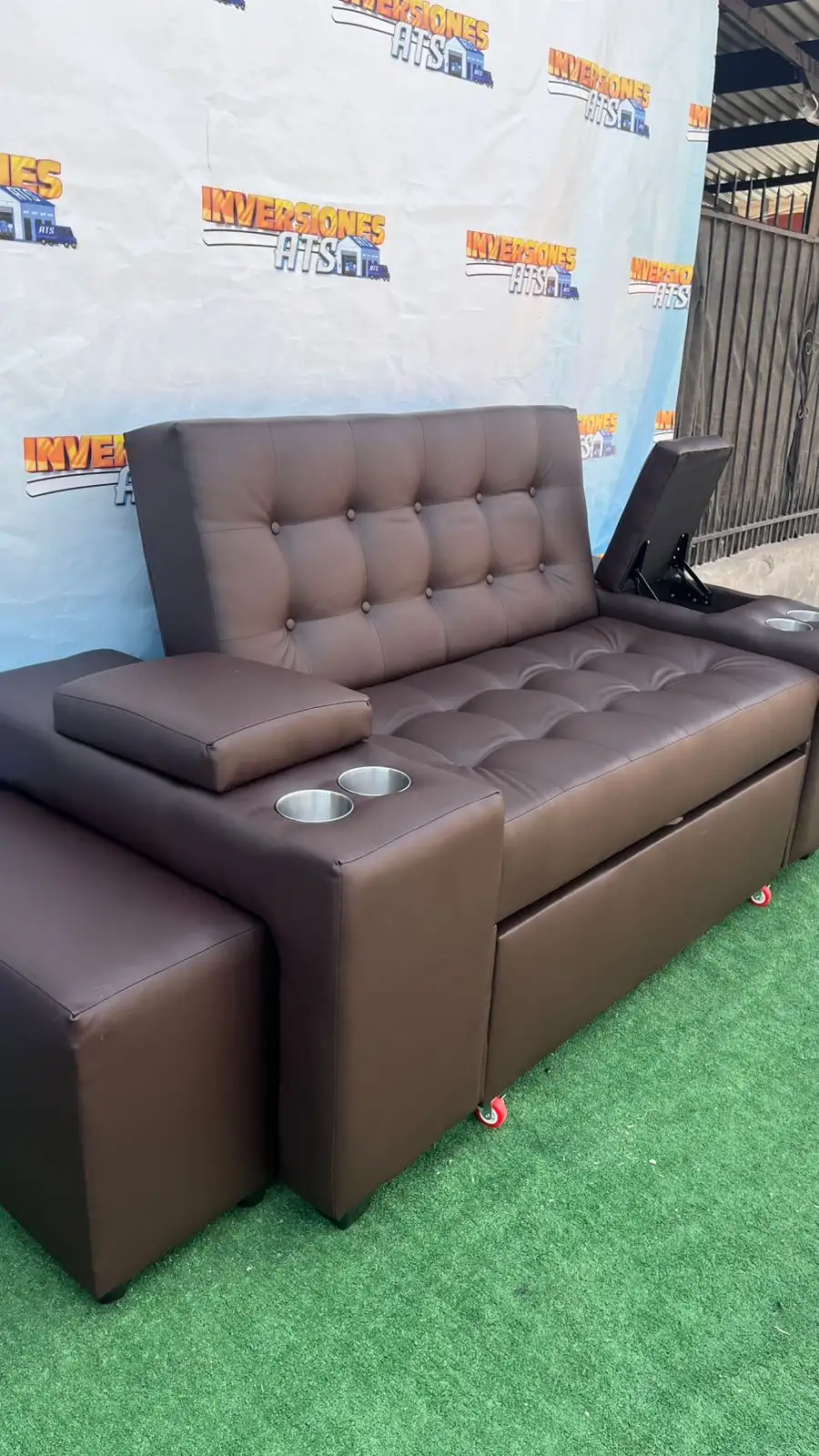 Sofá Cama Premium plaza y media ( 2 cuerpos ) - Imagen 2