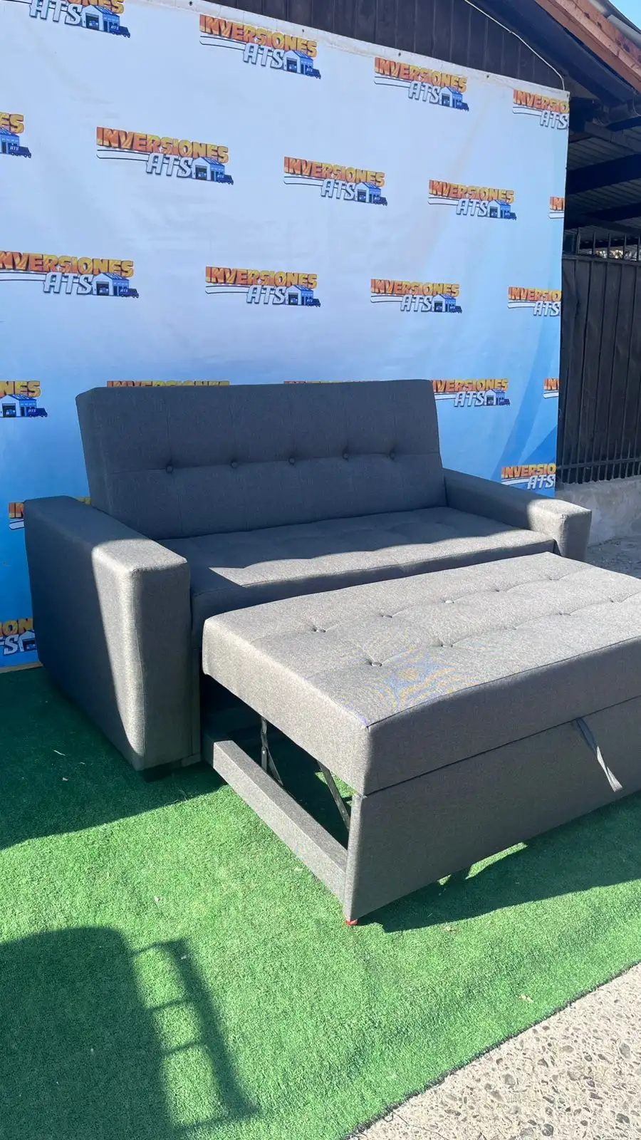 Sofá Cama Clásico 2 plazas (3 cuerpos) - Imagen 3